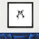 Censored dog by Solti Balázs on GIANT ART - white digital drawing