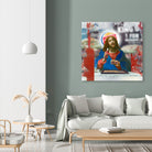 This means my body and this means my blood by José Luis Guerrero on GIANT ART - red photo manipulation