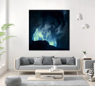 spaces XVIII - at night by Dirk Wüstenhagen on GIANT ART - blue digital painting