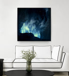 spaces XVIII - at night by Dirk Wüstenhagen on GIANT ART - blue digital painting