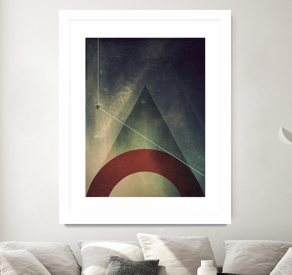 triangle half circle by Danny Jardim on GIANT ART - digital drawing