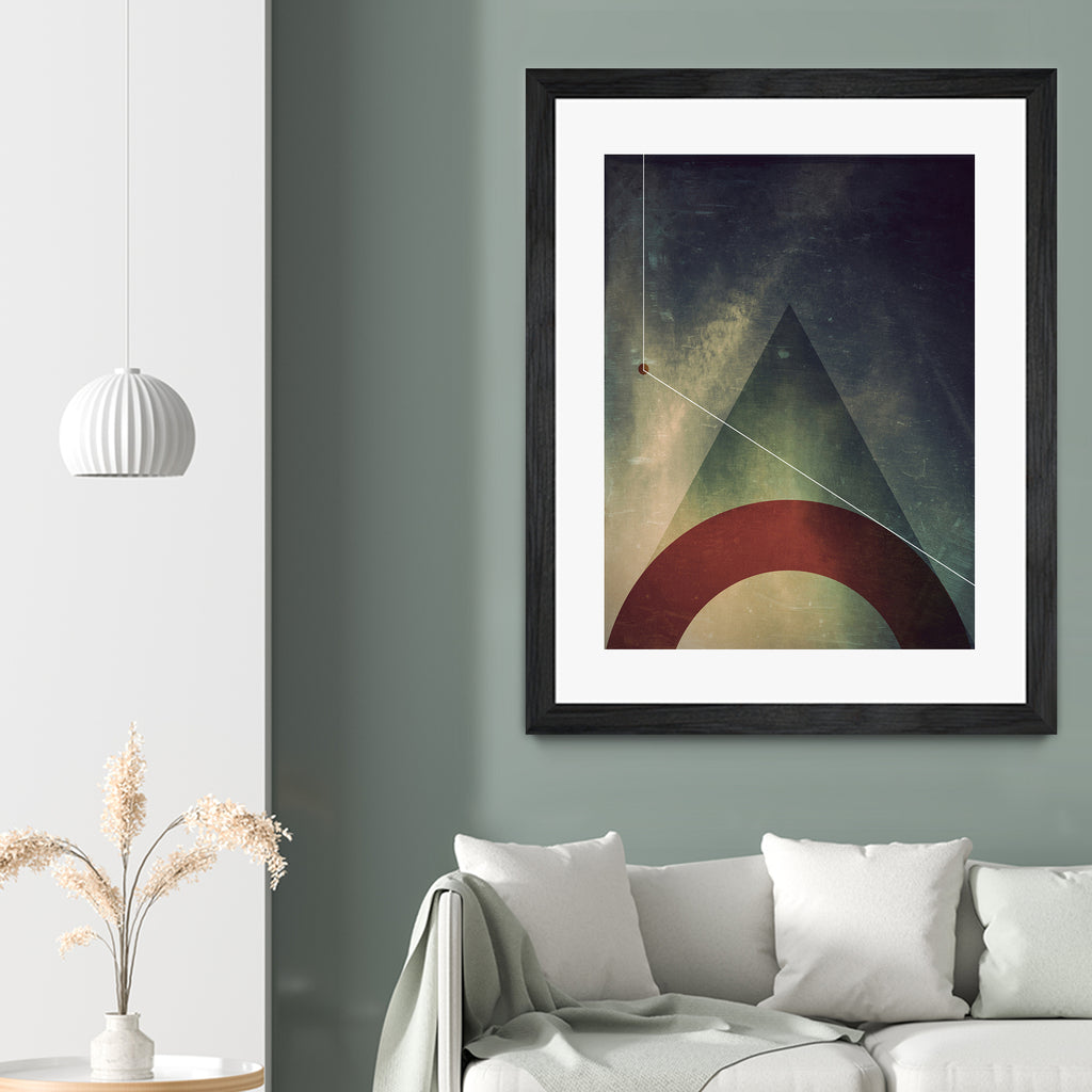 triangle half circle by Danny Jardim on GIANT ART - digital drawing