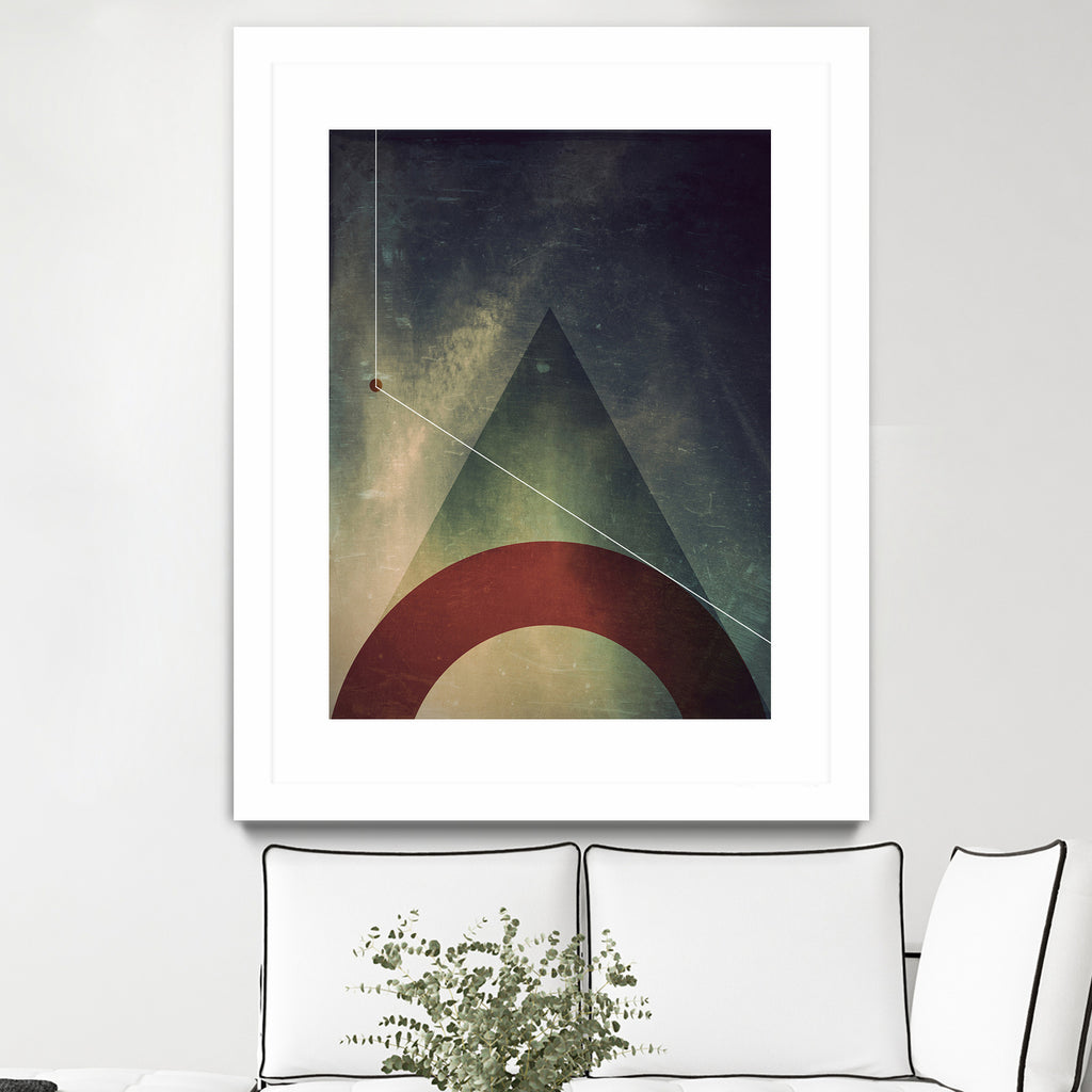 triangle half circle by Danny Jardim on GIANT ART - digital drawing