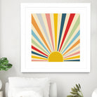 Sun Shines Inside you by Chrysafia Vogiatzi on GIANT ART - yellow digital painting