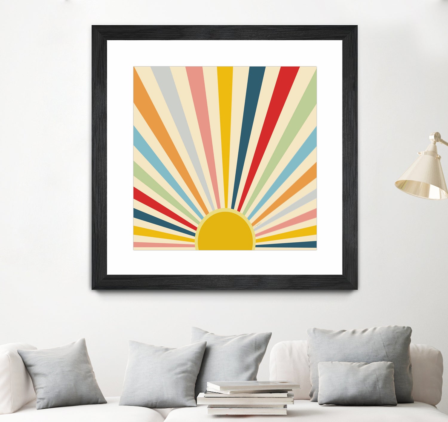 Sun Shines Inside you by Chrysafia Vogiatzi on GIANT ART - yellow digital painting