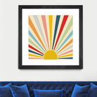 Sun Shines Inside you by Chrysafia Vogiatzi on GIANT ART - yellow digital painting