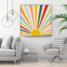 Sun Shines Inside you by Chrysafia Vogiatzi on GIANT ART - yellow digital painting