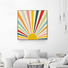 Sun Shines Inside you by Chrysafia Vogiatzi on GIANT ART - yellow digital painting