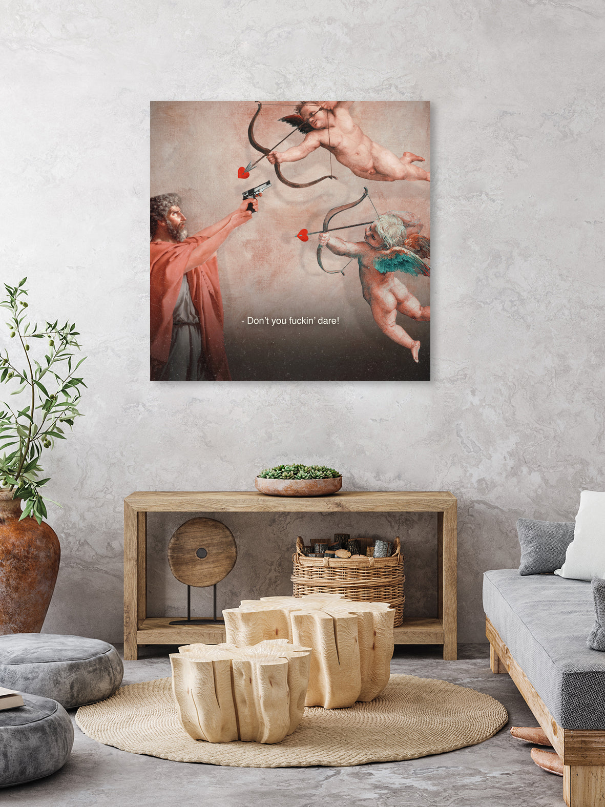 Happy Valentine's Day by Mehmet Geren on GIANT ART - yellow photo manipulation