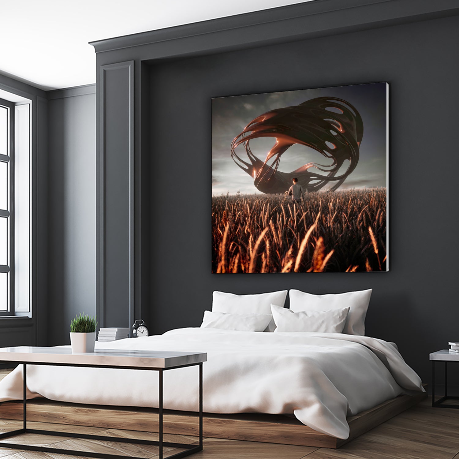 FieldsVoice by Evgenij Soloviev on GIANT ART - brown 3d art