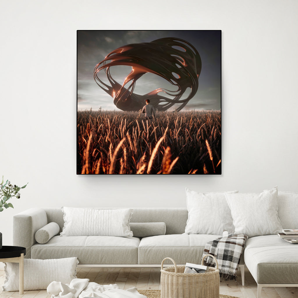 FieldsVoice by Evgenij Soloviev on GIANT ART - brown 3d art