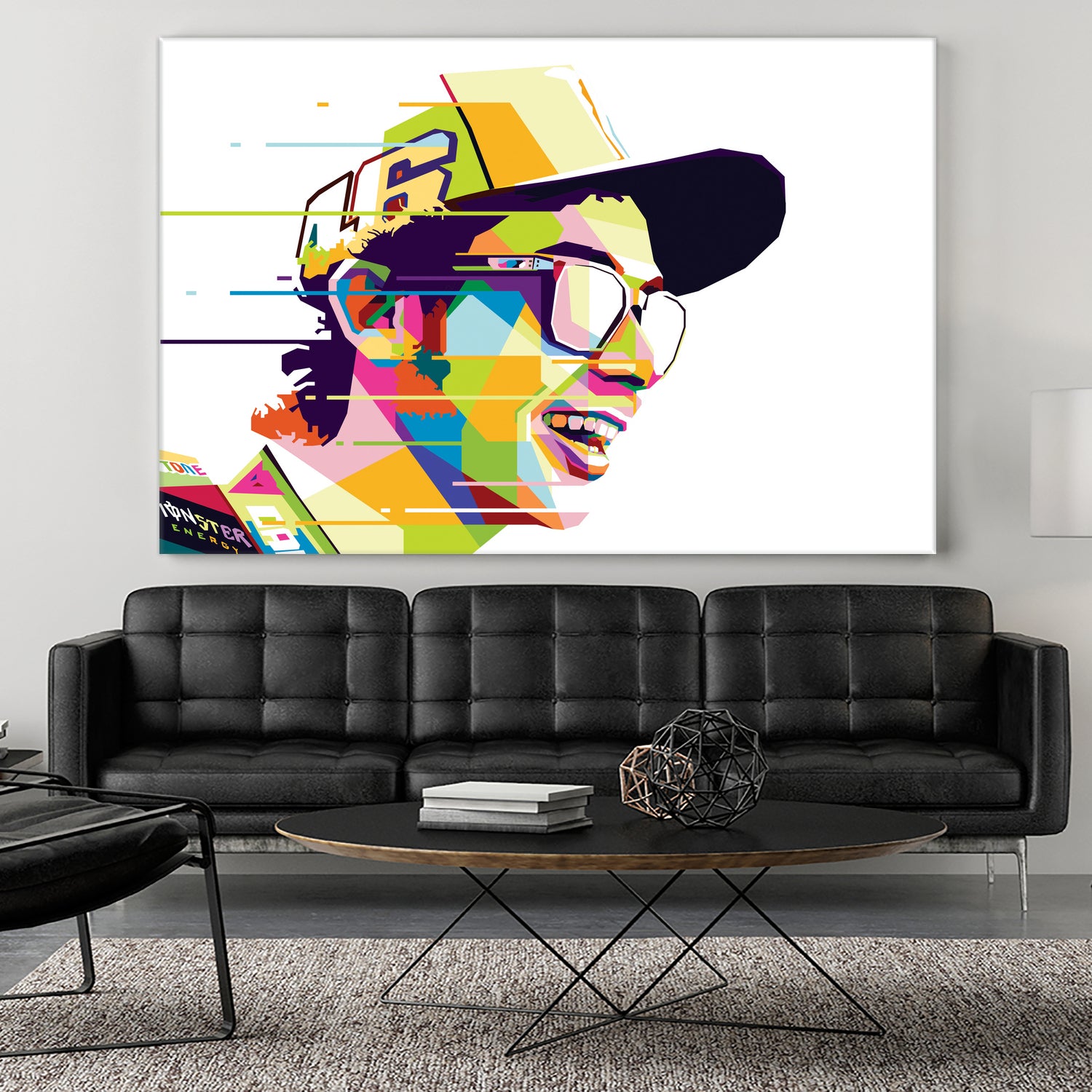 Valentino Rossi (Alt) by Ahmad Taufiq on GIANT ART - white digital drawing