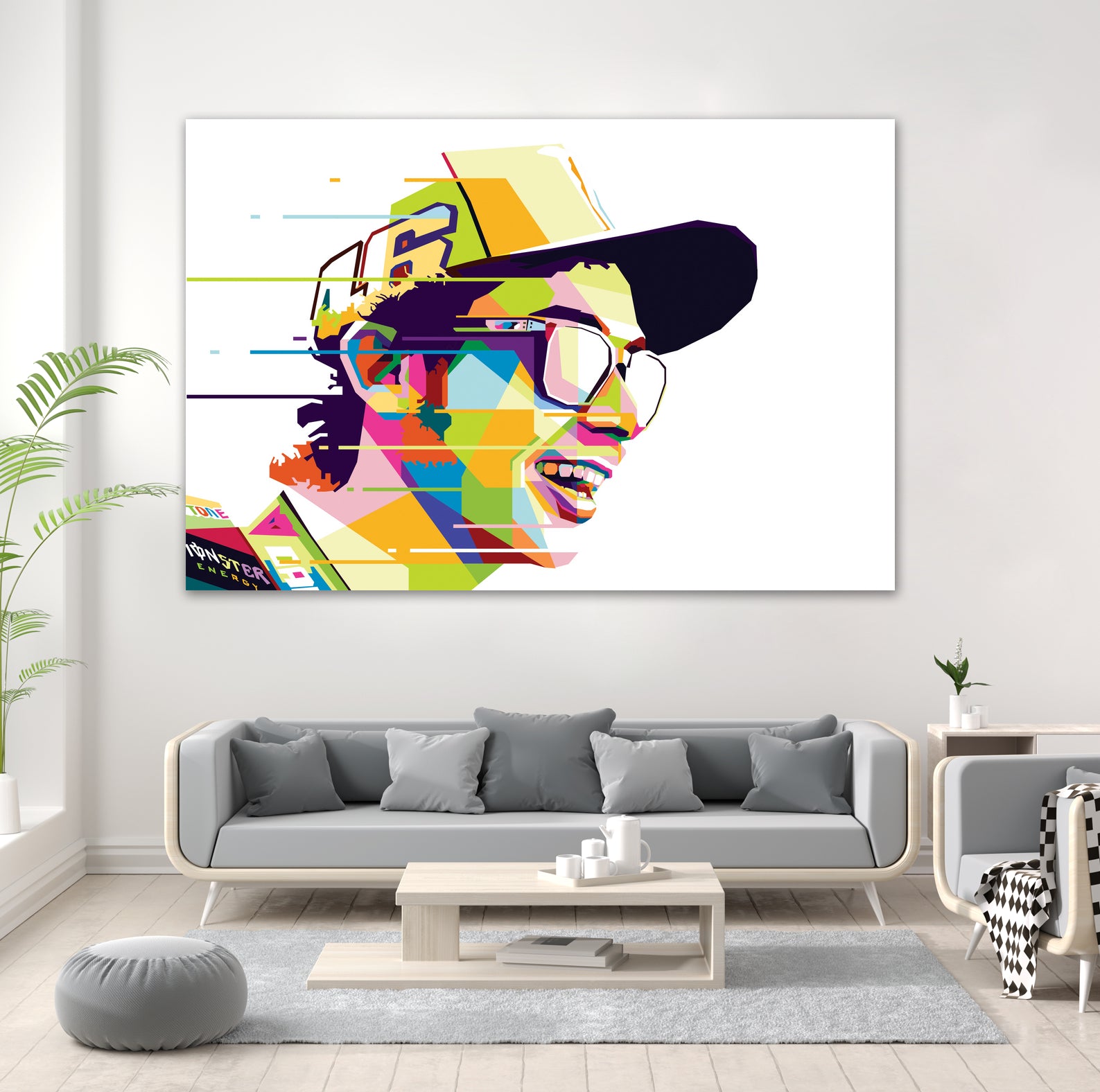 Valentino Rossi (Alt) by Ahmad Taufiq on GIANT ART - white digital drawing