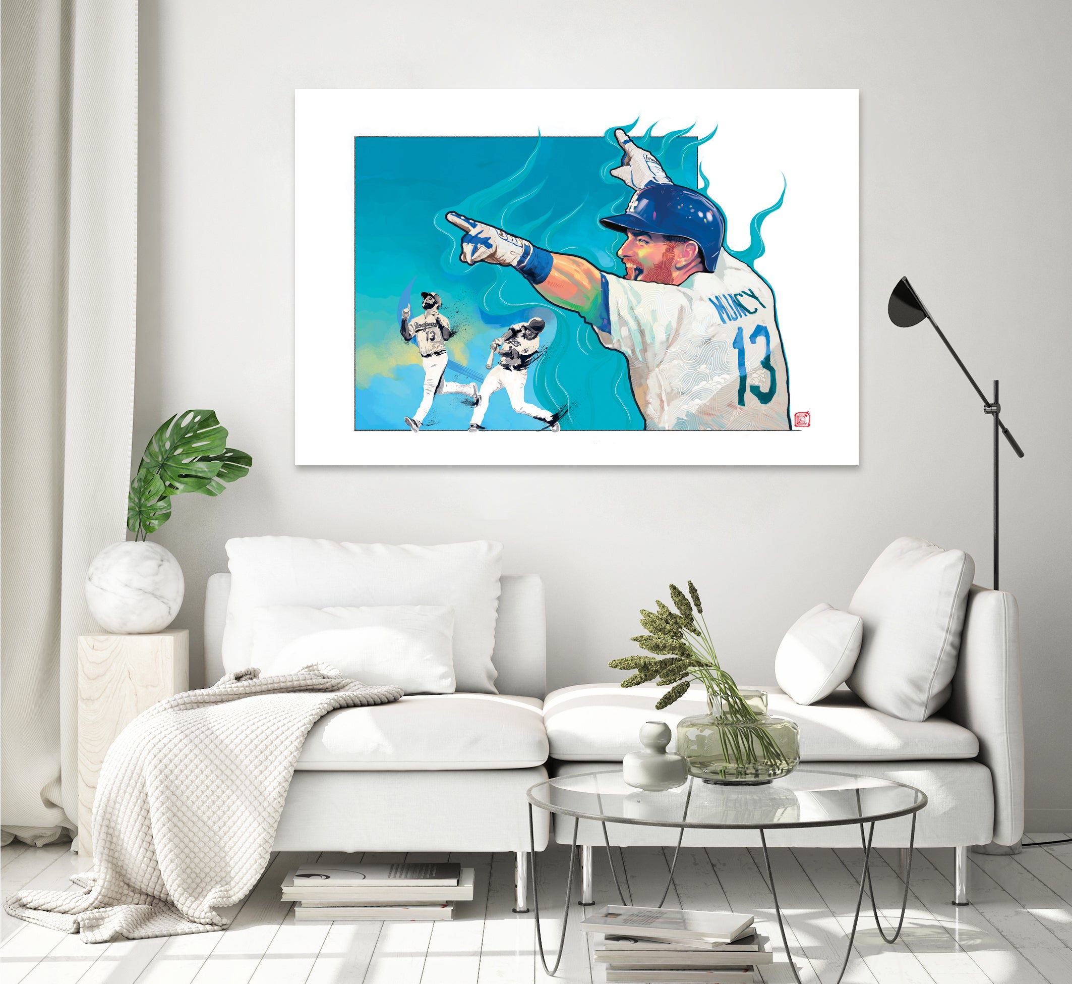 Muncy Power by Claudia Labarca on GIANT ART - blue digital painting