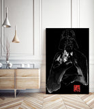 dark vador et son chat by philippe imbert on GIANT ART - black character design