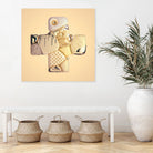 N°347 by Roman Bratschi on GIANT ART - yellow digital painting