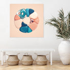 N°345 by Roman Bratschi on GIANT ART - orange 3d art