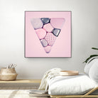 N°344 by Roman Bratschi on GIANT ART - pink 3d art