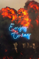 Enjoy by Seam Less on GIANT ART - black photo manipulation