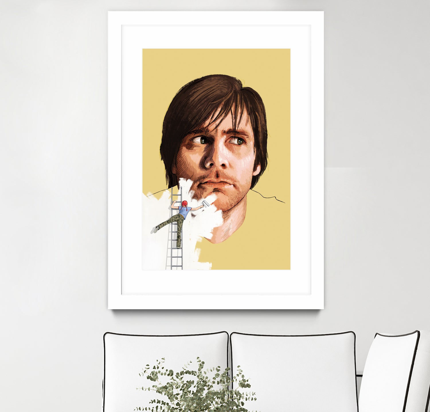 Eternal Sunshine of the Spotless Mind by Jason Ratliff on GIANT ART - yellow digital painting