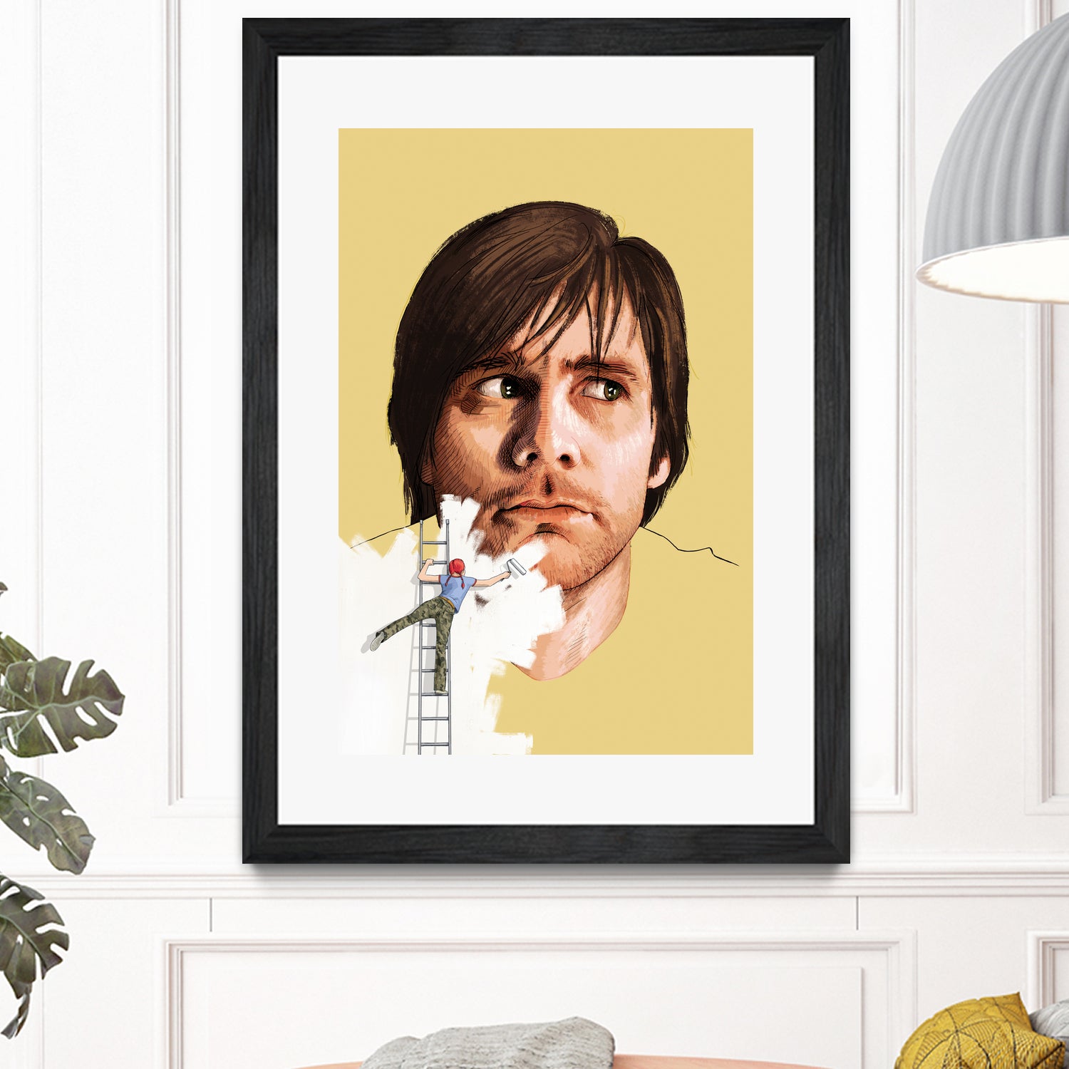 Eternal Sunshine of the Spotless Mind by Jason Ratliff on GIANT ART - yellow digital painting