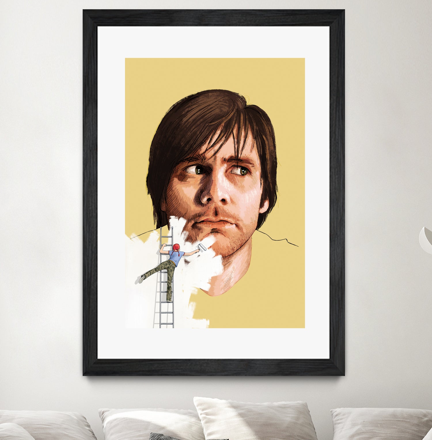 Eternal Sunshine of the Spotless Mind by Jason Ratliff on GIANT ART - yellow digital painting