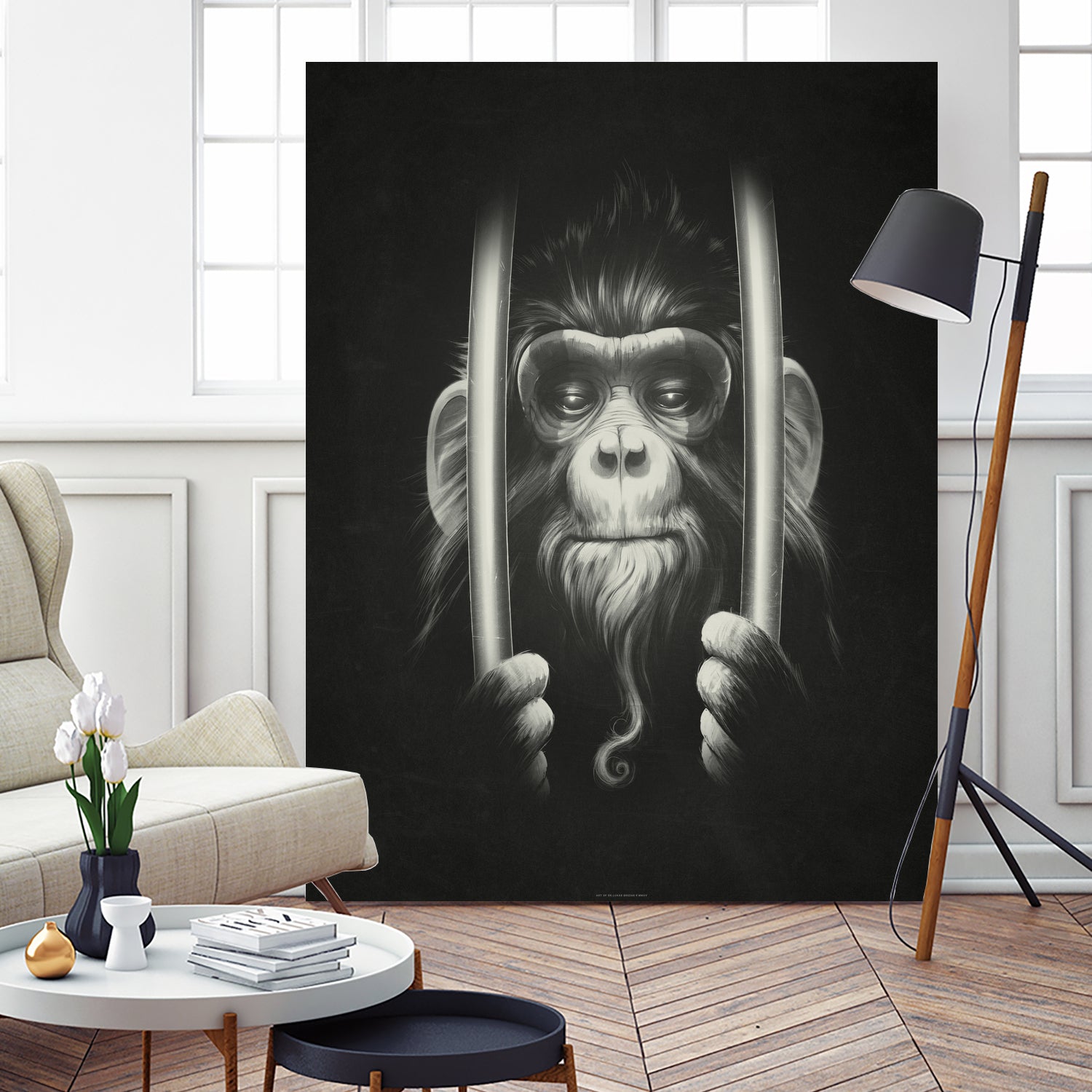 Prisoner II by Lukáš Brežák on GIANT ART - black digital painting