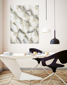 White Agate Gold Geometric Glam #1 #geo #gem #decor #art by Anita & Bella Jantz on GIANT ART - gray vector illustration