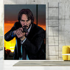 John Wick - Indestructible! by Dan Avenell on GIANT ART - black character design