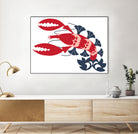 AMALFI LOBSTER CREAM by Thomas Fernez on GIANT ART - red digital drawing