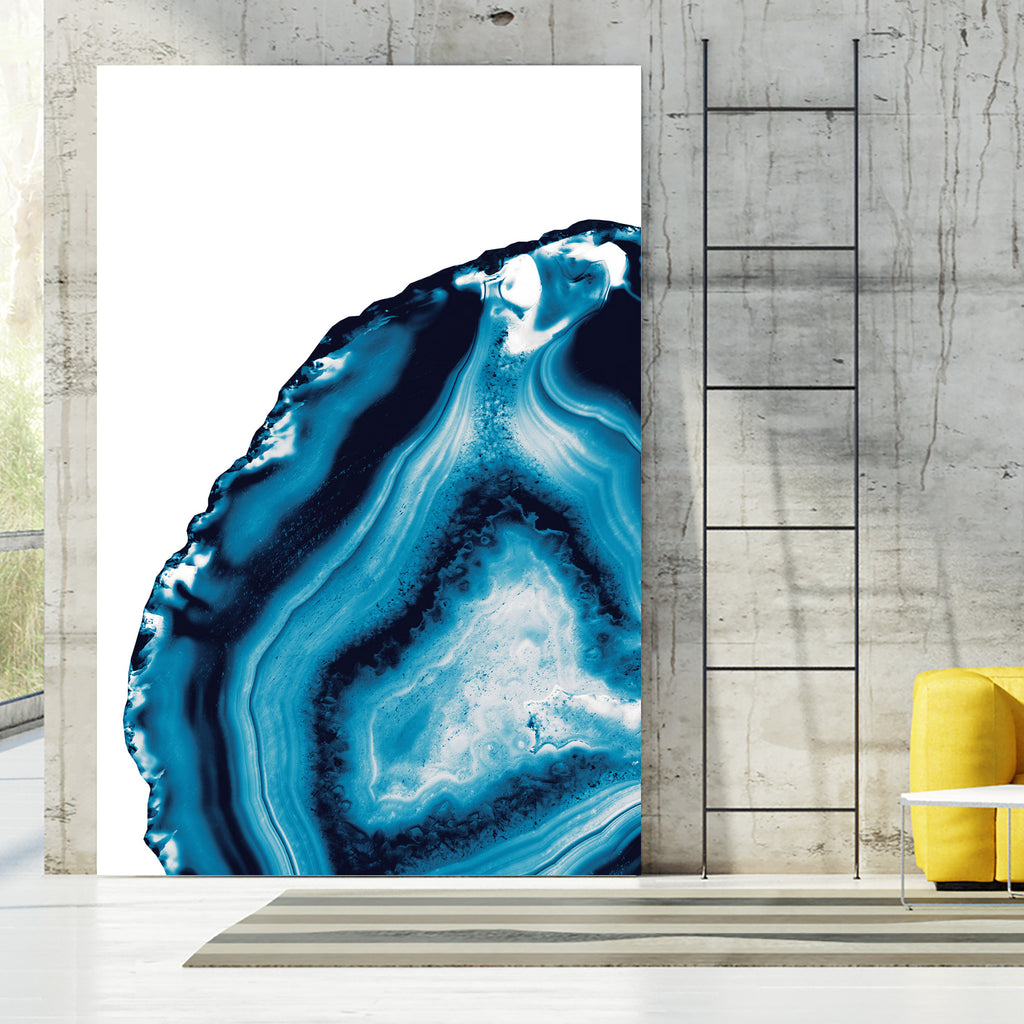 Blue Agate #3 (Part 2) #gem #decor #art by Anita & Bella Jantz on GIANT ART - blue photo illustration