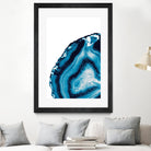 Blue Agate #3 (Part 2) #gem #decor #art by Anita & Bella Jantz on GIANT ART - blue photo illustration