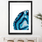 Blue Agate #3 (Part 2) #gem #decor #art by Anita & Bella Jantz on GIANT ART - blue photo illustration