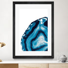 Blue Agate #3 (Part 2) #gem #decor #art by Anita & Bella Jantz on GIANT ART - blue photo illustration