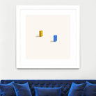 Six feet apart by Jason Ratliff on GIANT ART - yellow digital painting