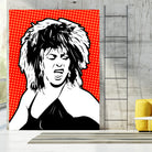 Tina Turner | Pop Art by William Cuccio on GIANT ART - red digital painting