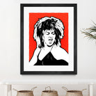 Tina Turner | Pop Art by William Cuccio on GIANT ART - red digital painting