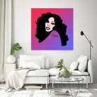 Donna Summer | Pop Art by William Cuccio on GIANT ART - fuchsia digital painting