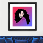 Donna Summer | Pop Art by William Cuccio on GIANT ART - fuchsia digital painting