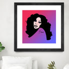 Donna Summer | Pop Art by William Cuccio on GIANT ART - fuchsia digital painting