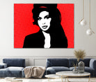 Amy Winehouse | Pop Art by William Cuccio on GIANT ART - red digital painting