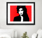 Amy Winehouse | Pop Art by William Cuccio on GIANT ART - red digital painting