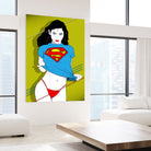 Feelin Super Sexy by Ron Santiano on GIANT ART - blue digital drawing