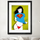 Feelin Super Sexy by Ron Santiano on GIANT ART - blue digital drawing