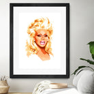 RuPaul | Pop Art by William Cuccio on GIANT ART - white digital painting