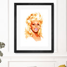 RuPaul | Pop Art by William Cuccio on GIANT ART - white digital painting