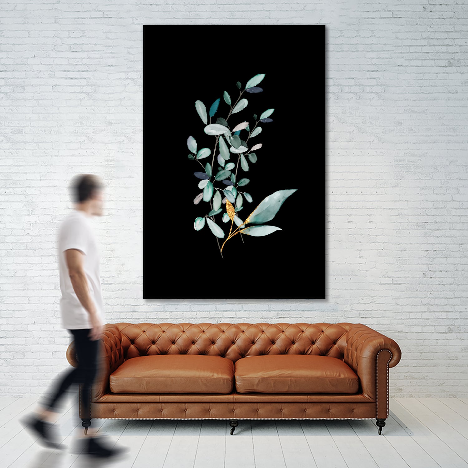 Wild Garden III by Studio North on GIANT ART - green digital painting