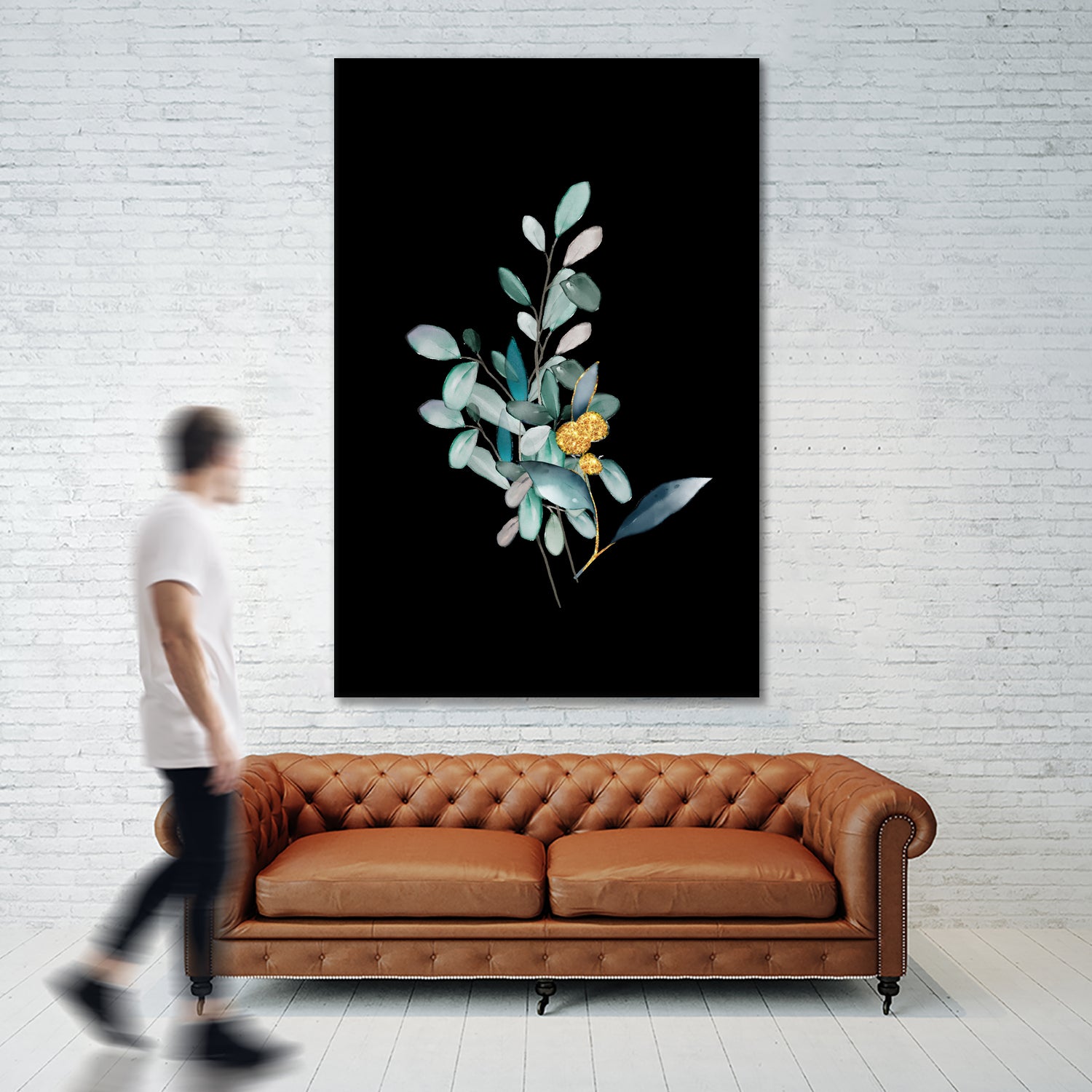 Wild Garden II by Studio North on GIANT ART - green digital painting