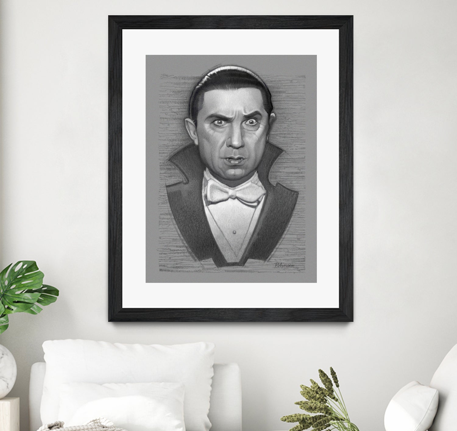 Bela Lugosi - Dracula by Dave Robinson on GIANT ART - red digital drawing