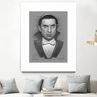 Bela Lugosi - Dracula by Dave Robinson on GIANT ART - red digital drawing